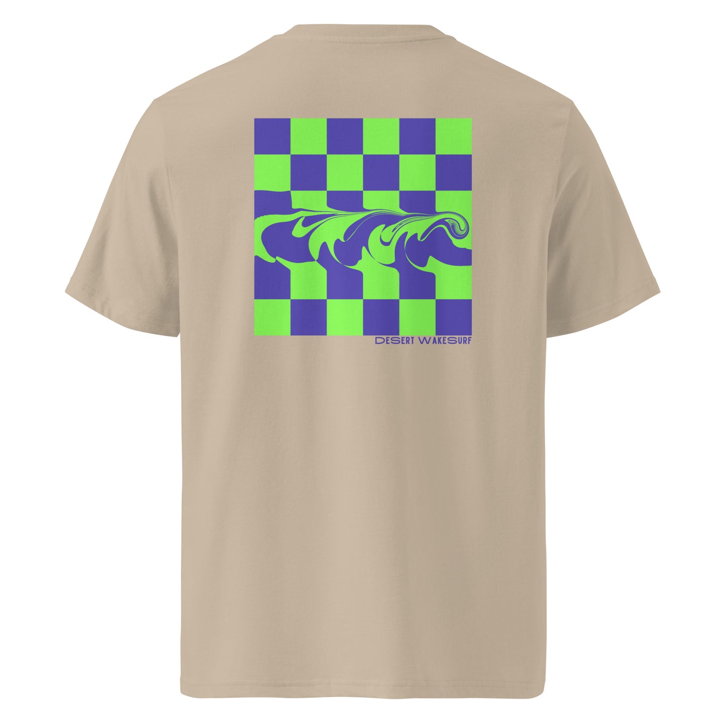 Waves in Check Men's T-shirt