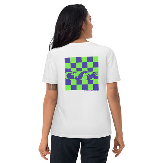 Waves in Check Women's T-shirt