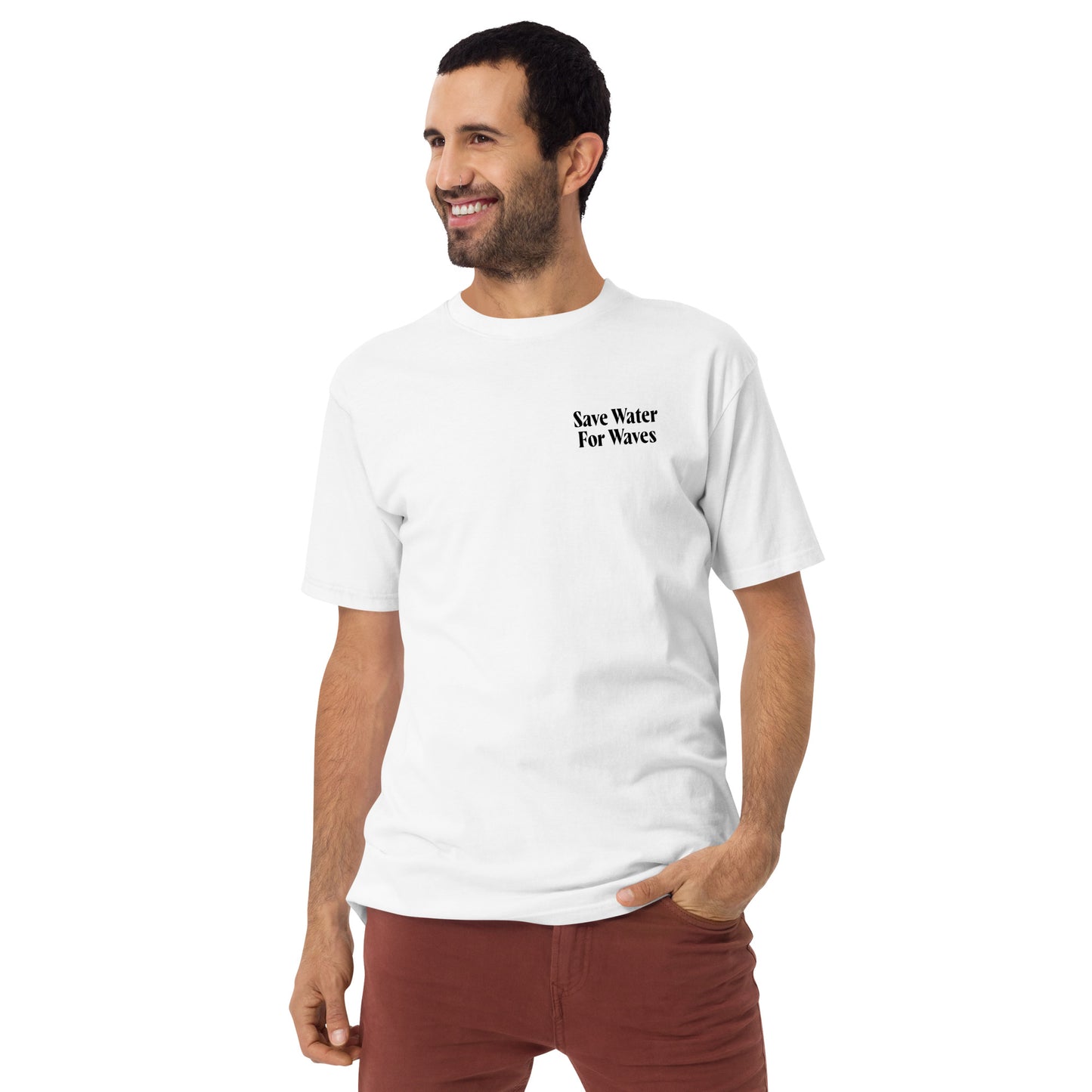 Save Water For Waves Men’s Premium Tee